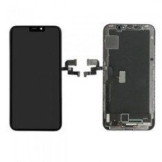 Display LCD cu touchscreen si rama Apple iPhone X, Soft Oled GX Quality