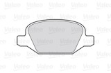VALEO 301407 FIRST set placute frana,frana disc