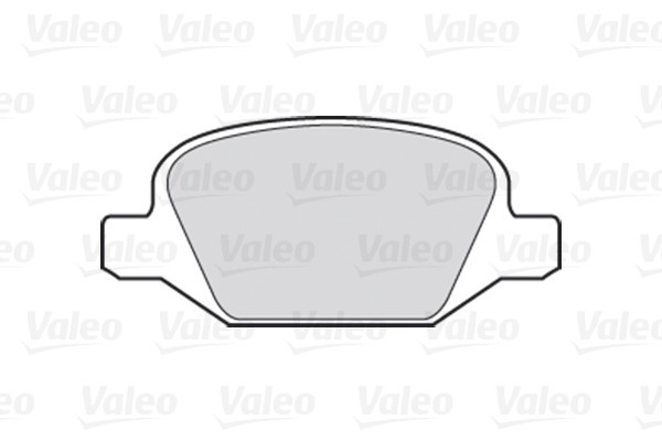 VALEO 301407 FIRST set placute frana,frana disc