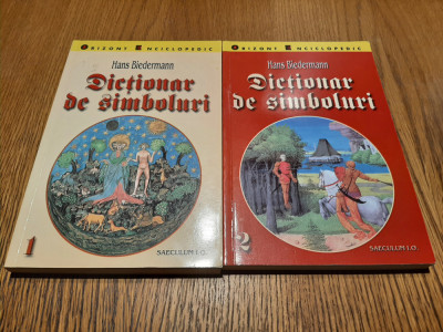DICTIONAR DE SIMBOLURI - 2 Vol. - Hans Biedermann - 2002, 538 p.+ s. ilustratii foto
