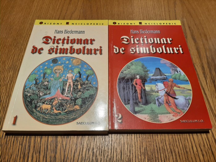 DICTIONAR DE SIMBOLURI - 2 Vol. - Hans Biedermann - 2002, 538 p.+ s. ilustratii