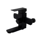 FB-09 Kub Black Baterie cada SUS 304 cu para de dus negru URBAN FLOW Innovative ReliableTools