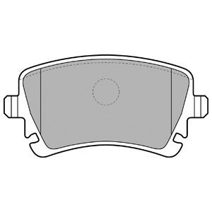 Set placute frana,frana disc AUDI A6 Avant (4B5, C5) (1997 - 2005) KRIEGER 0950006291 foto