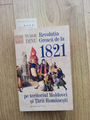 Tudor Dinu - Revolutia Greaca de la 1821 (Humanitas) foto