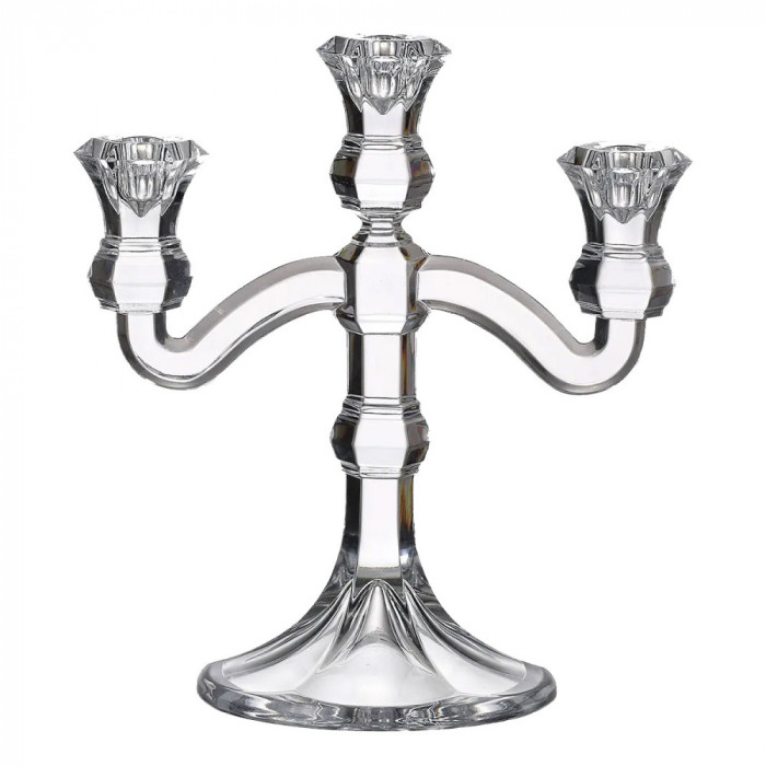 Sfesnic 3 Brate Cristal Bohemia 25.5 cm COD: 737