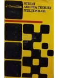 J. Cavailles - Studii asupra teoriei multimilor (editia 1969)