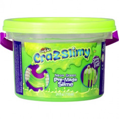 Galetusa cu Slime Neon Cra-Z-Slimy Verde Neon foto