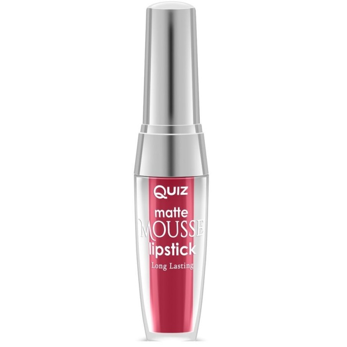 Ruj Liquid Matte Mousse, Quiz Cosmetics nr 85