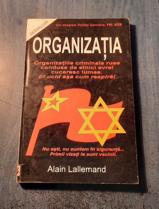 Organizatia organizatiile criminale ruse conduse de etnici evrei A. Lallemand