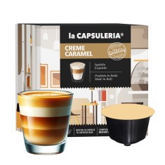 Creme Caramel, 16 capsule compatibile Dolce Gusto, La Capsuleria