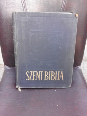 Szent Biblia,1928,Biblie cu ilustratii in lb.maghiara foto