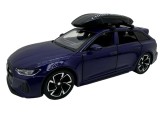 Macheta Audi RS6 1:32 albastra replica metal lumini si sunete usi deschise portbagaj functional