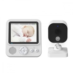 Aproape nou: Video Baby Monitor PNI BM280S ecran 2.8 inch wireless 2.4 GHz, senzor foto