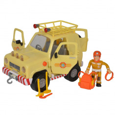 Masina Simba Fireman Sam, Sam Mountain 4x4 cu 1 figurina si accesorii foto