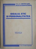 Idealul etic si personalitatea - Dimitrie Gusti, Carte de Filosofie