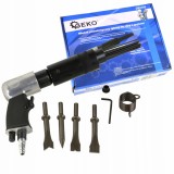 Set ciocan pneumatic curatare sablare cu ace + dalta pneumatica cu accesorii (G03145)
