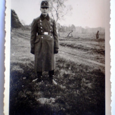 P038 FOTOGRAFIE RAZBOI WWII MILITAR TRUPE RAD REICHSARBEITSDIENST 9/6,2cm