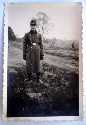 P038 FOTOGRAFIE RAZBOI WWII MILITAR TRUPE RAD REICHSARBEITSDIENST 9/6,2cm foto