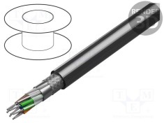 Cablu RS232/RS485 12x2x22AWG litat Cu PVC 152m BELDEN