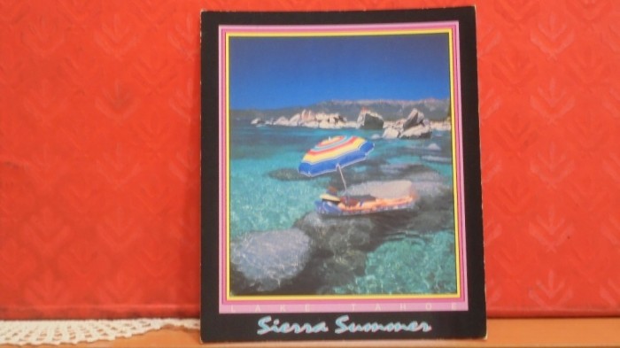 U.S.A. - LAKE TAHOE - SIERRA SUMMER - NECIRCULATA.