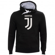 Juventus Torino hanorac cu glugă pentru copii No10 Logo black - 10 let