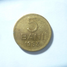 Moneda 5 Bani 1953 RPR cal. F.Buna