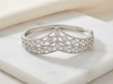 Cumpara ieftin Bratara Fixa din Argint 925 Tiara Crown cu Zirconiu Lacrima
