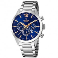 Ceas Barbati, Festina, Timeless Chronograph F20343/9 - Marime universala