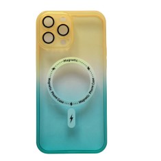 Huse silicon cu incarcare wireless pentru Iphone 12 Pro Max Portocaliu