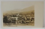 BORSA , VEDERE GENERALA , FOTOGRAFIE FORMAT CARTE POSTALA , INTERBELICA