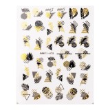 Abtibild Unghii SensoPRO Milano - Abstract Tropics