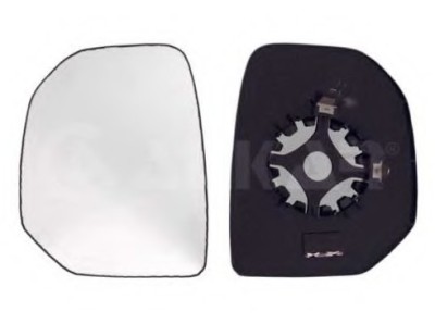 Geam oglinda Citroen Berlingo (Mf), 07.1996-02.2008, Peugeot Partner (G), 07.1996-03.2008, Dreapta, Crom, Convex, View Max, 8151W4 5790556M foto