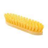 Kerbl Perie curatare polipropilena galbena peri duri maner plastic rezistent umezeala 22cm