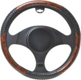 Husa volan Wood , material cauciucat, diametru 37-39 cm AutoDrive ProParts, Automax