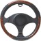 Husa volan Wood , material cauciucat, diametru 37-39 cm AutoDrive ProParts
