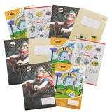 Set Caiet Studentesc A4, 48 file, matematica, coperta policromie, 10buc