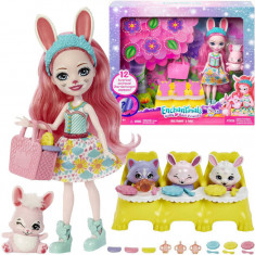 Enchantimals Bree Bunny Twist păpușă + surpriză ZA5104