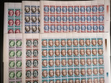 Romania 1991 - 6 Coli intregi de 50 timbre , Aniversari Personalitati - MNH, Nestampilat