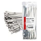Fasete metalice inox 4,6x250mm 100 buc. AMIO-04322