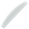 Pila Unghii Profesională, Curbată, Argintie, Duritate 180/220, Lungime 18cm