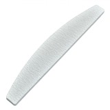 Pila Unghii Profesională, Curbată, Argintie, Duritate 180/220, Lungime 18cm