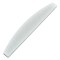 Pila Unghii Profesională, Curbată, Argintie, Duritate 180/220, Lungime 18cm