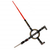 Cumpara ieftin Sabie Star Wars Blade Builders Spin Action Lightsaber, Rosu/Gri, Disney