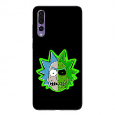 Husa compatibila cu Huawei P20 Pro Silicon Gel Tpu Model Rick And Morty Alien