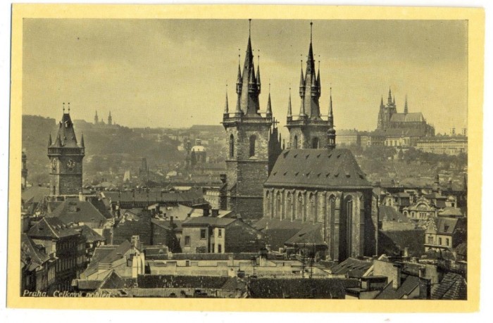 AD 782 C. P. VECHE - PRAGA -PRAHA -CEHIA -CEHOSLOVACIA