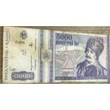 BNKRO001 Romania bancnota 5000 lei 1993