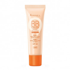 BB Cream Rimmel London 9 In 1 Radiance Skin Perfecting, Light, 30 ml foto