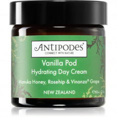 Antipodes Vanilla Pod Hydrating Day Cream crema de zi hidratanta faciale 60 ml