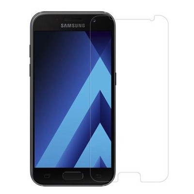 Folie de sticla, case friendly GloMax, pt Samsung Galaxy A3 2017, Transparent foto