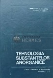 Tehnologia substantelor anorganice - 1972 - Cornelia Leonte (AE94)